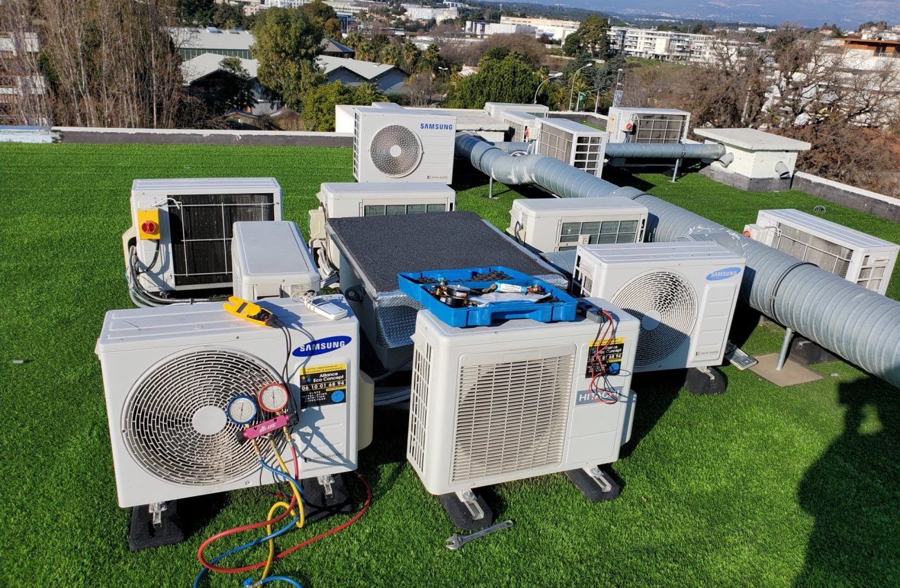 Groupe de climatisation en extérieur