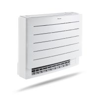 Climatiseur blanc avec bandes