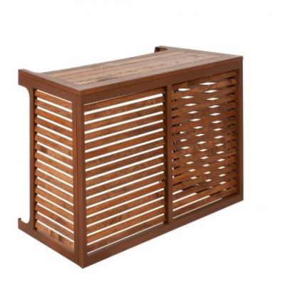 Cache clim en bois