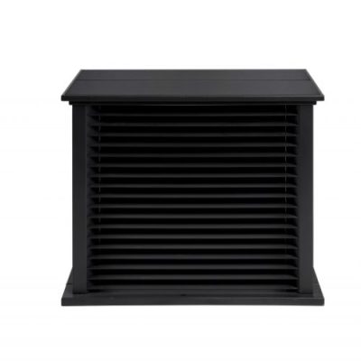 Cache climatiseur premium noir