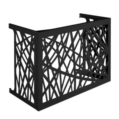 Caisson isolant de climatisation noir