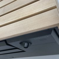 Vu de près d'un climatiseur design