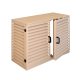 Cache Clim Design en Aluminium – Protection Élégante avec Portes et Poignées