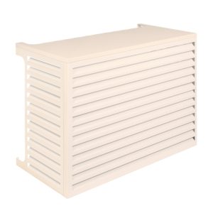 Cache Clim à lamelles Blanc Crème